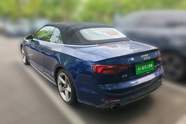 Used Audi A5 2017 Cabriolet 40 TFSI Fashion Model Rear Left 45 Deg