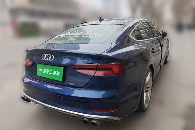 Used Audi A5 2017 Sportback 45 TFSI Sport Edition Rear Right 45 Deg