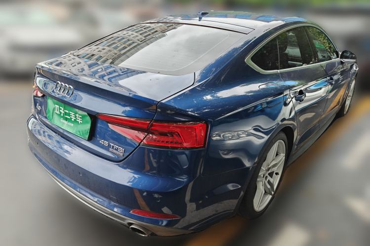 Used Audi A5 2017 Coupe 45 TFSI quattro Sport Edition Rear Right 45 Deg