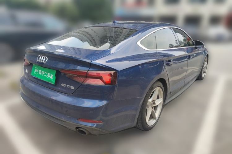 Used Audi A5 2017 Sportback 40 TFSI Fashion Model Rear Right 45 Deg