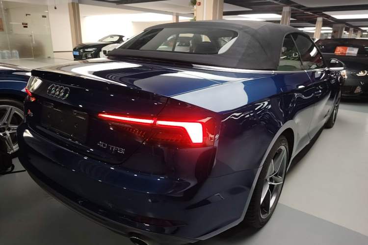 Used Audi A5 2017 Cabriolet 40 TFSI Fashion Model Rear Right 45 Deg