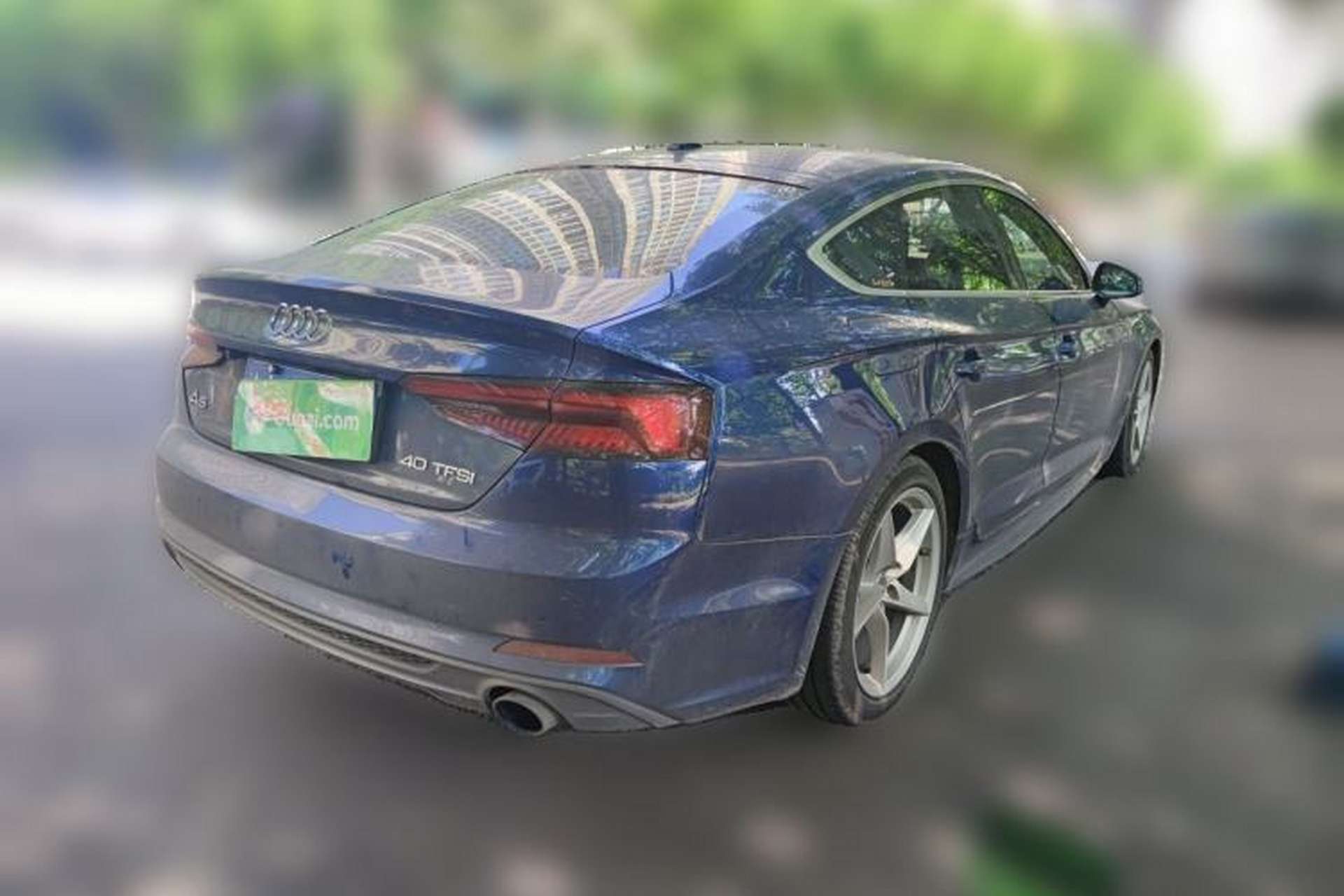 Used Audi A5 2017 Sportback 40 TFSI Fashion Model Rear Right 45 Deg