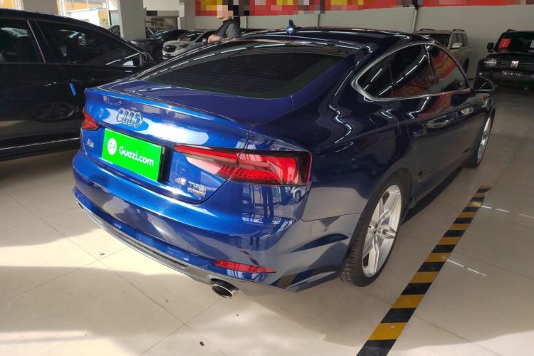 Used Audi A5 2017 Sportback 45 TFSI quattro Sport Model Rear Right 45 Deg