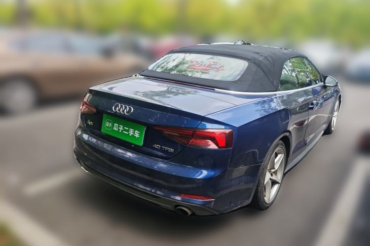 Used Audi A5 2017 Cabriolet 40 TFSI Fashion Model Rear Right 45 Deg