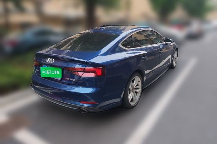 Used Audi A5 2017 Sportback 45 TFSI Sport Edition Rear Right 45 Deg
