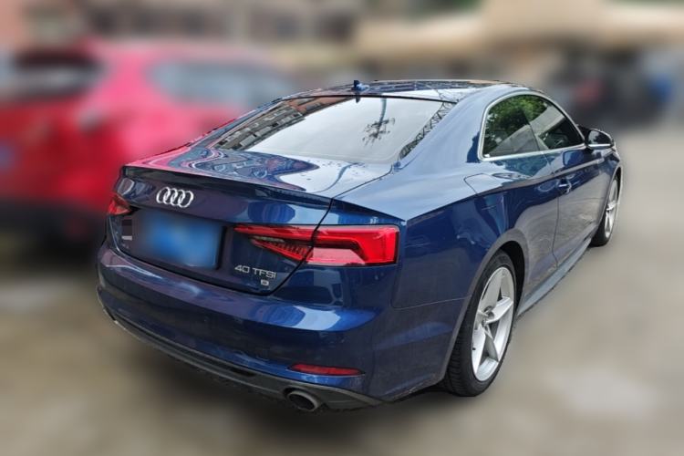 Used Audi A5 2017 Coupe 40 TFSI Fashion Model Rear Right 45 Deg