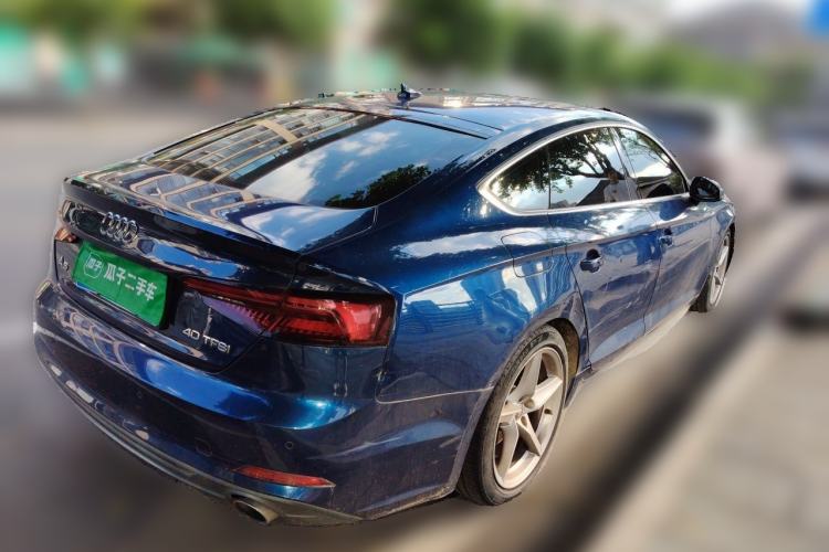 Used Audi A5 2017 Sportback 40 TFSI Fashion Model Rear Right 45 Deg