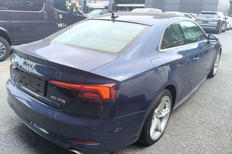 Used Audi A5 2017 Coupe 40 TFSI Fashion Model Rear Right 45 Deg