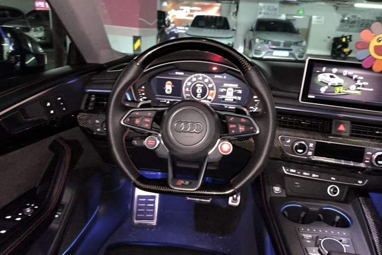 Used Audi A5 2017 Sportback 45 TFSI quattro Sport Model Steering Wheel