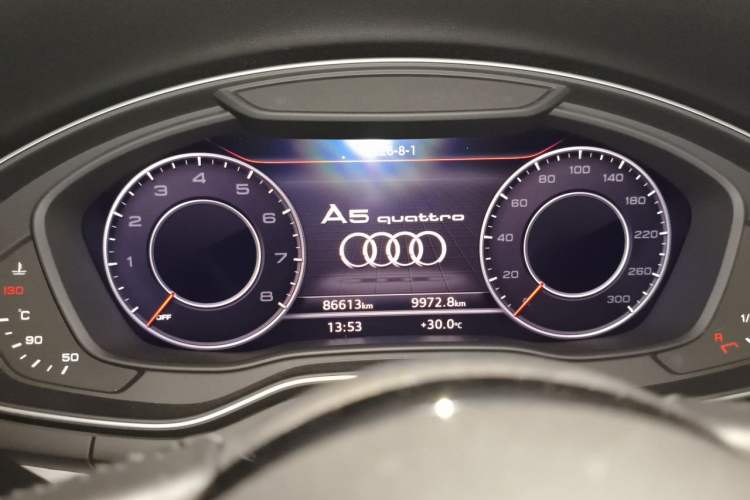 Used Audi A5 2017 Sportback 45 TFSI quattro Sport Model Instrument Cluster
