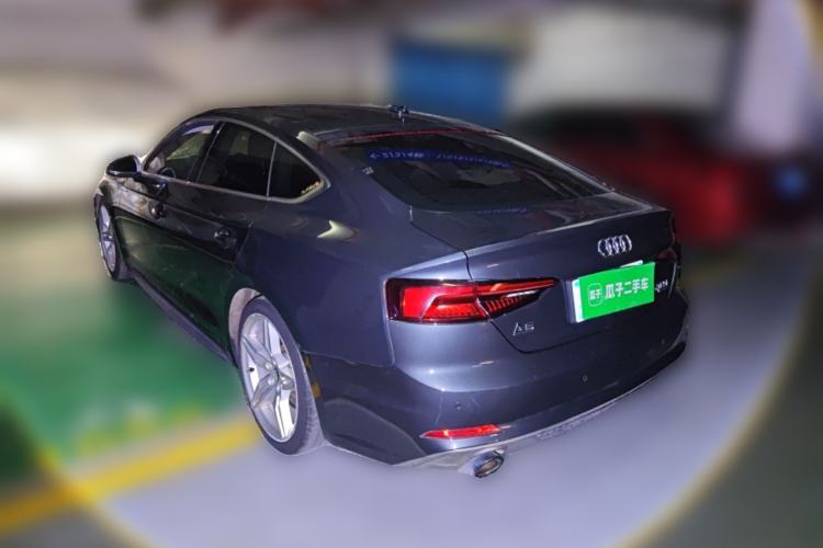 Used Audi A5 2017 Sportback 45 TFSI quattro Sport Model Rear Left 45 Deg
