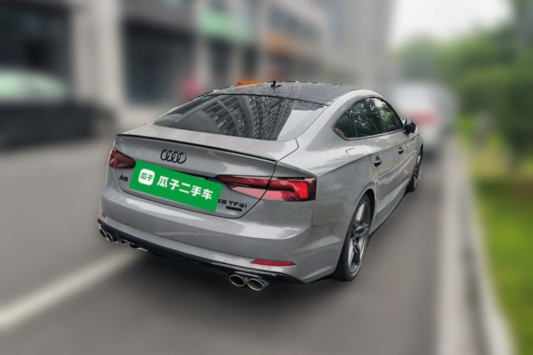 Used Audi A5 2017 Sportback 45 TFSI quattro Sport Model Rear Right 45 Deg