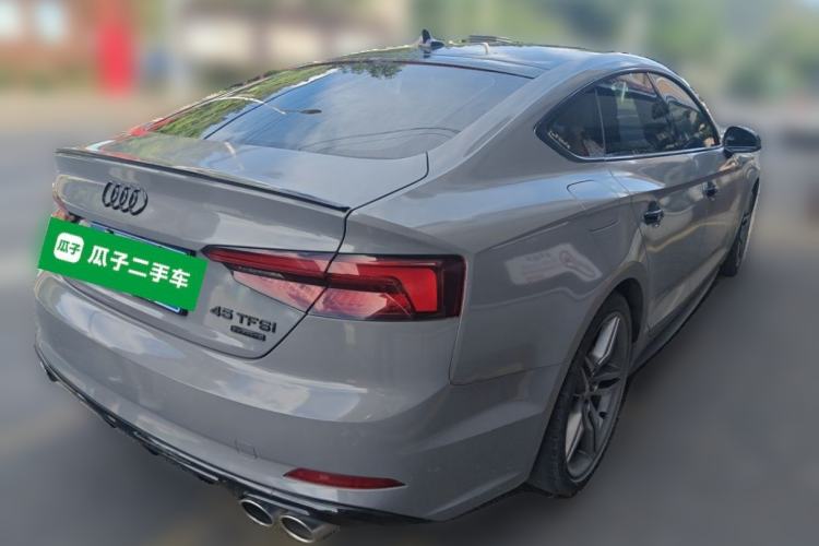Used Audi A5 2017 Sportback 45 TFSI quattro Sport Model Rear Right 45 Deg