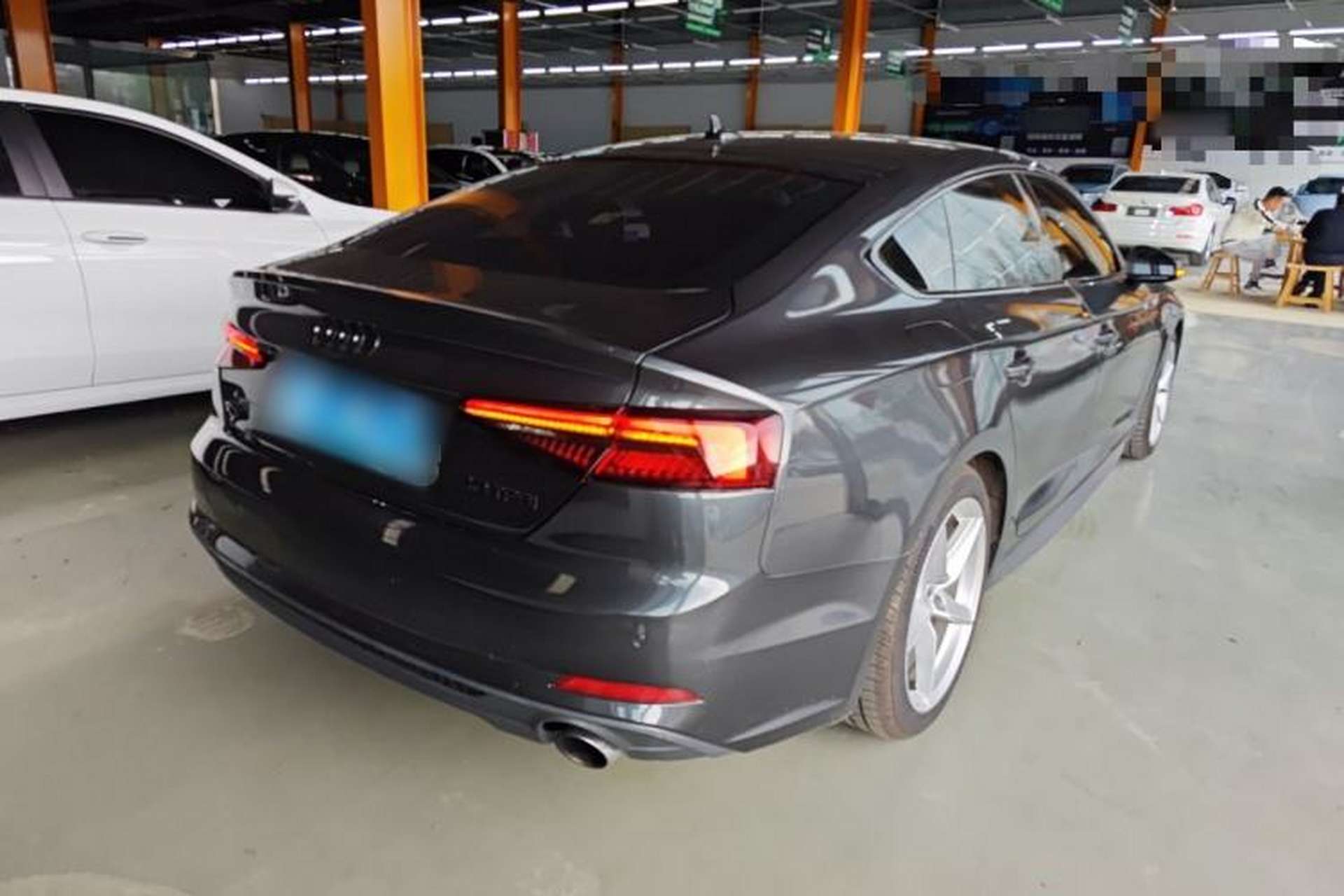 Used Audi A5 2017 Sportback 40 TFSI Fashion Model Rear Right 45 Deg