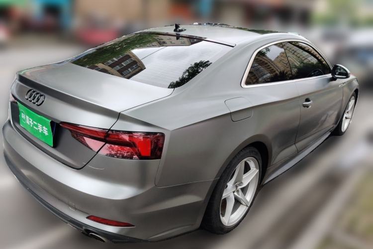 Used Audi A5 2017 Coupe 40 TFSI Fashion Model Rear Right 45 Deg