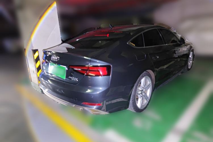 Used Audi A5 2017 Sportback 45 TFSI quattro Sport Model Rear Right 45 Deg