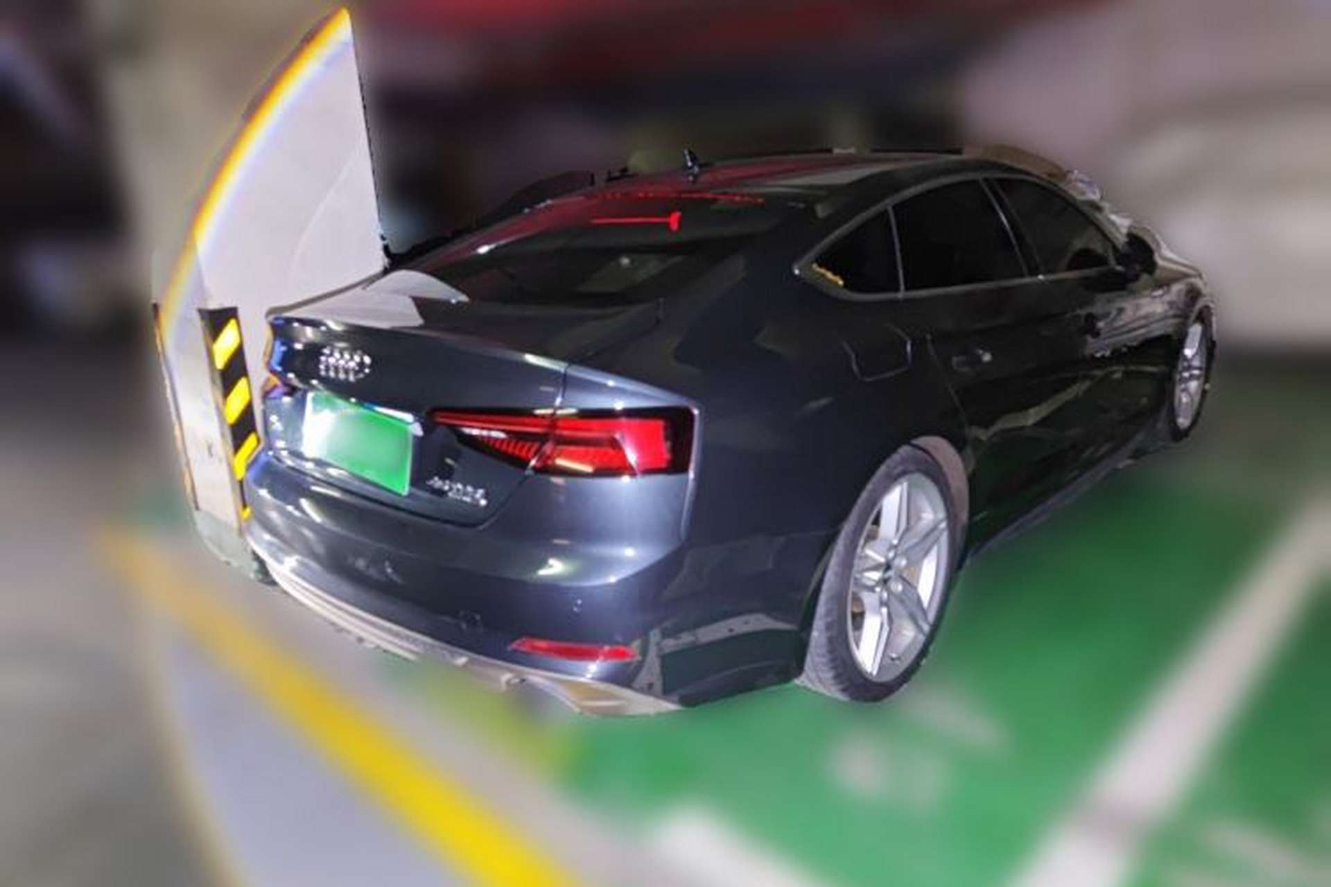 Used Audi A5 2017 Sportback 45 TFSI quattro Sport Model Rear Right 45 Deg
