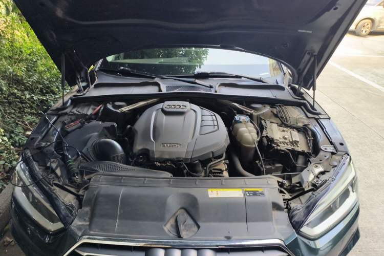 Used Audi A5 2017 Coupe 45 TFSI quattro Sport Edition Engine Bay