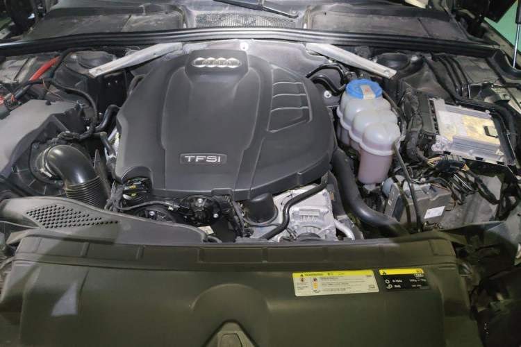 Used Audi A5 2017 Coupe 40 TFSI Fashion Model Engine Bay
