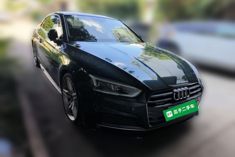 Used Audi A5 2017 Coupe 45 TFSI quattro Sport Edition Front Right 45 Deg