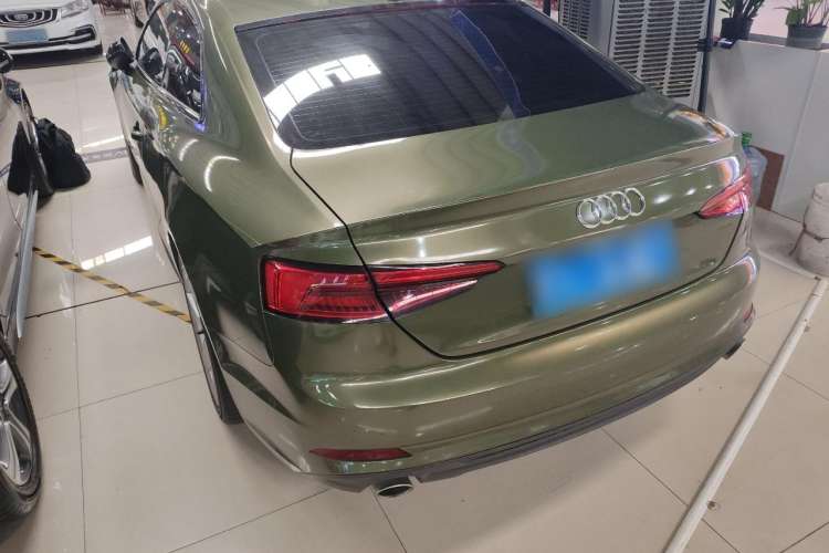 Used Audi A5 2017 Coupe 40 TFSI Fashion Model Rear Left 45 Deg
