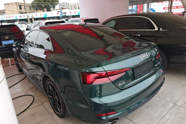 Used Audi A5 2017 Coupe 40 TFSI Fashion Model Rear Left 45 Deg