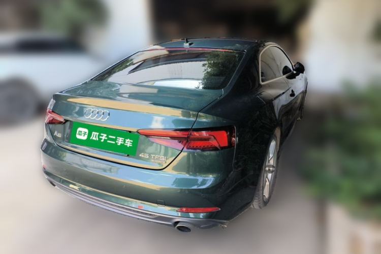 Used Audi A5 2017 Coupe 45 TFSI quattro Sport Edition Rear Right 45 Deg