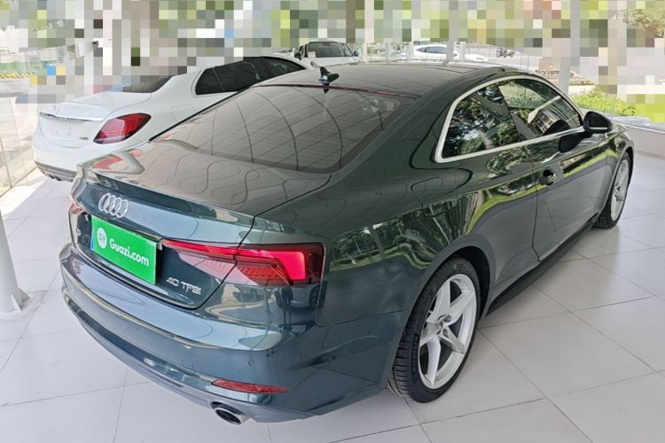 Used Audi A5 2017 Coupe 40 TFSI Fashion Model Rear Right 45 Deg