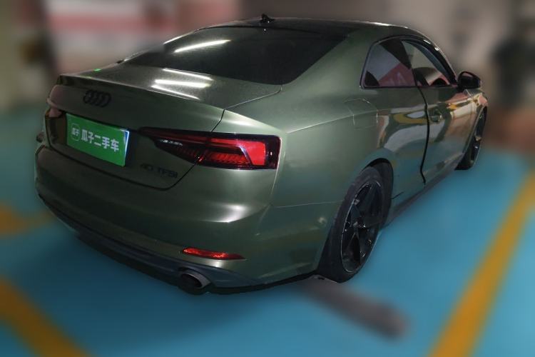 Used Audi A5 2017 Coupe 40 TFSI Fashion Model Rear Right 45 Deg