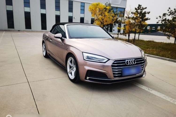Used Audi A5 2017 Cabriolet 40 TFSI Fashion Model Front Right 45 Deg