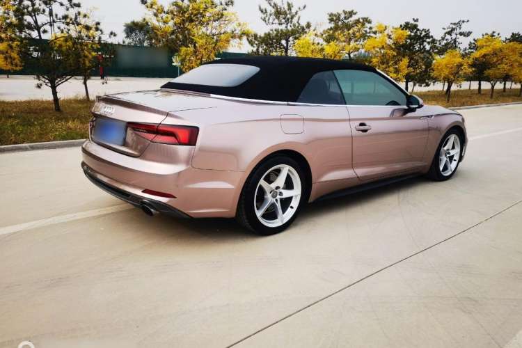 Used Audi A5 2017 Cabriolet 40 TFSI Fashion Model Rear Right 45 Deg