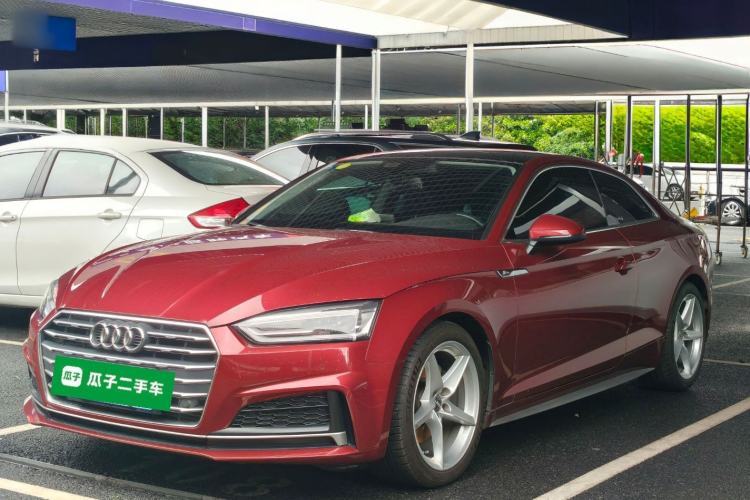 Used Audi A5 2017 Coupe 40 TFSI Fashion Model Guazi used car, China used car export, Used car for sale, Used cars, Cheapest cars for sale