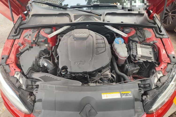 Used Audi A5 2017 Coupe 40 TFSI Fashion Model Engine Bay