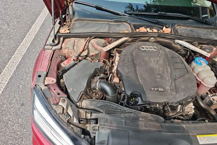 Used Audi A5 2017 Cabriolet 40 TFSI Fashion Model Engine Bay Right