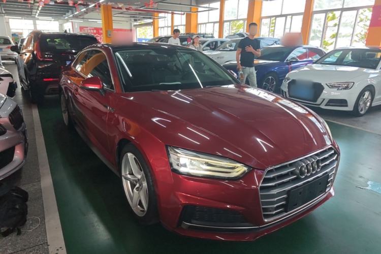 Used Audi A5 2017 Coupe 40 TFSI Fashion Model Front Right 45 Deg