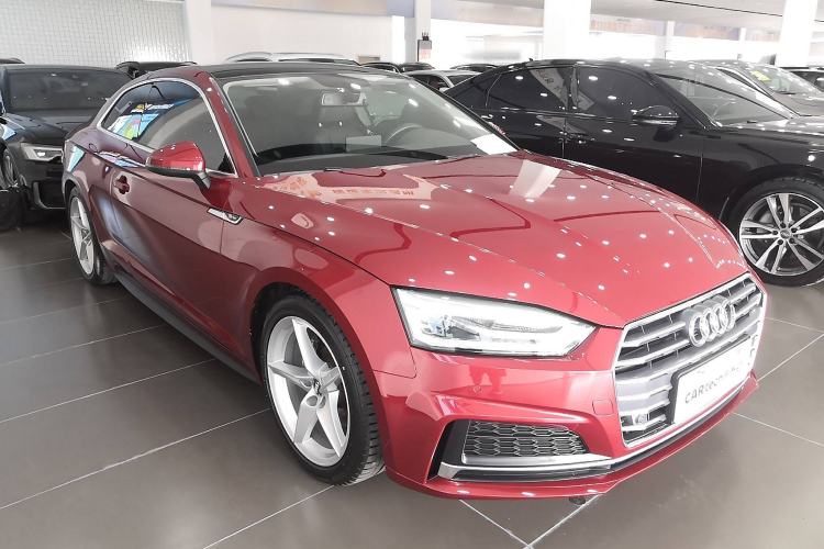 Used Audi A5 2017 Coupe 40 TFSI Fashion Model Front Right 45 Deg