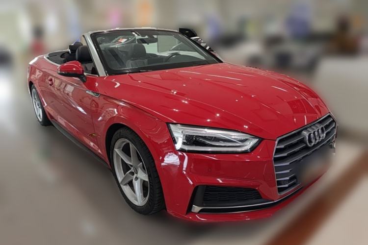 Used Audi A5 2017 Cabriolet 40 TFSI Fashion Model Front Right 45 Deg