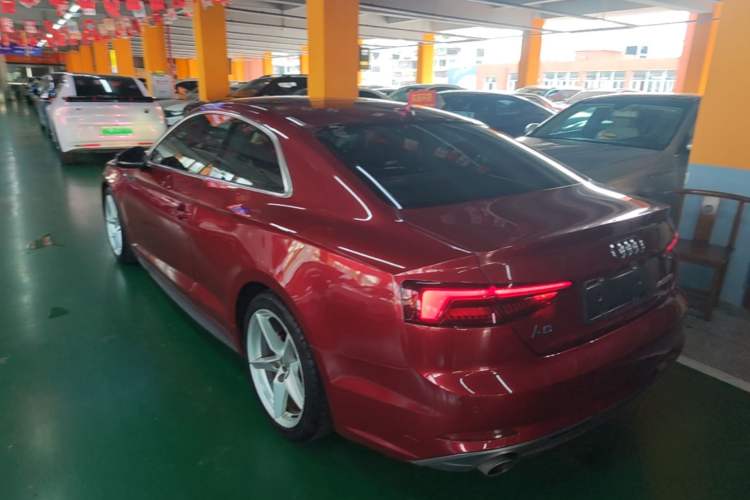 Used Audi A5 2017 Coupe 40 TFSI Fashion Model Rear Left 45 Deg