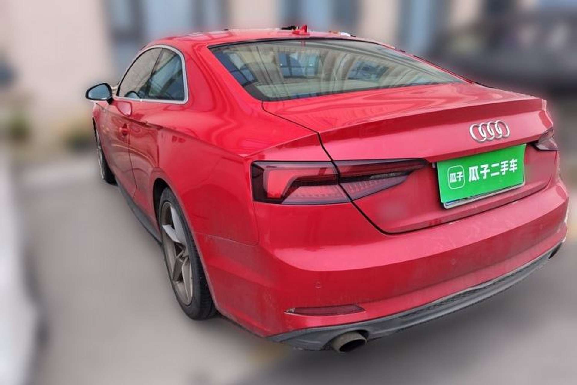 Used Audi A5 2017 Coupe 40 TFSI Fashion Model Rear Left 45 Deg
