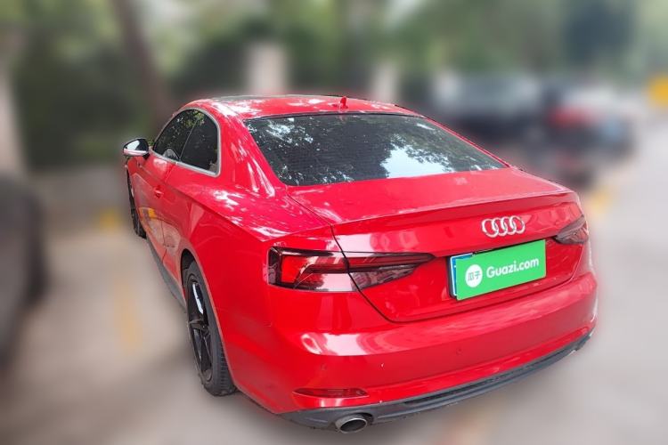 Used Audi A5 2017 Coupe 40 TFSI Fashion Model Rear Left 45 Deg