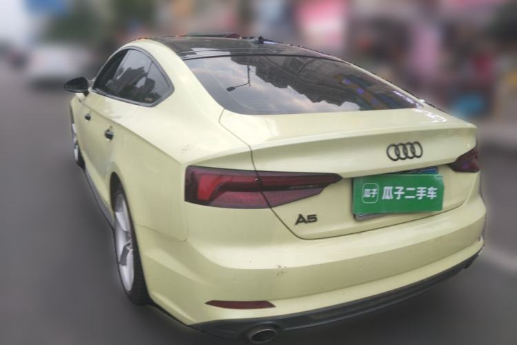 Used Audi A5 2017 Sportback 40 TFSI Fashion Model Rear Left 45 Deg