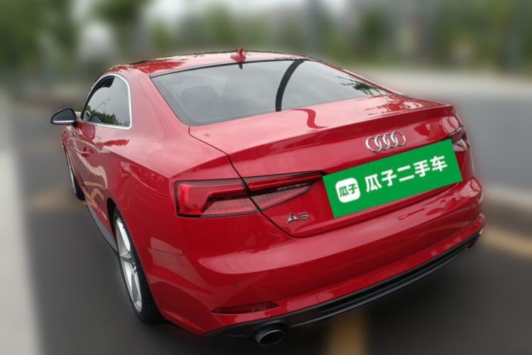 Used Audi A5 2017 Coupe 40 TFSI Fashion Model Rear Left 45 Deg