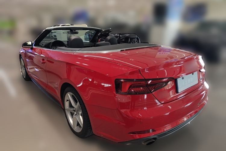 Used Audi A5 2017 Cabriolet 40 TFSI Fashion Model Rear Left 45 Deg