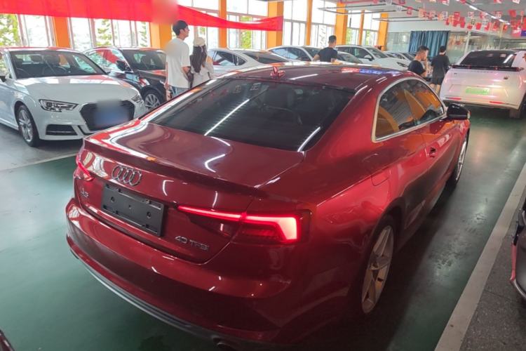 Used Audi A5 2017 Coupe 40 TFSI Fashion Model Rear Right 45 Deg