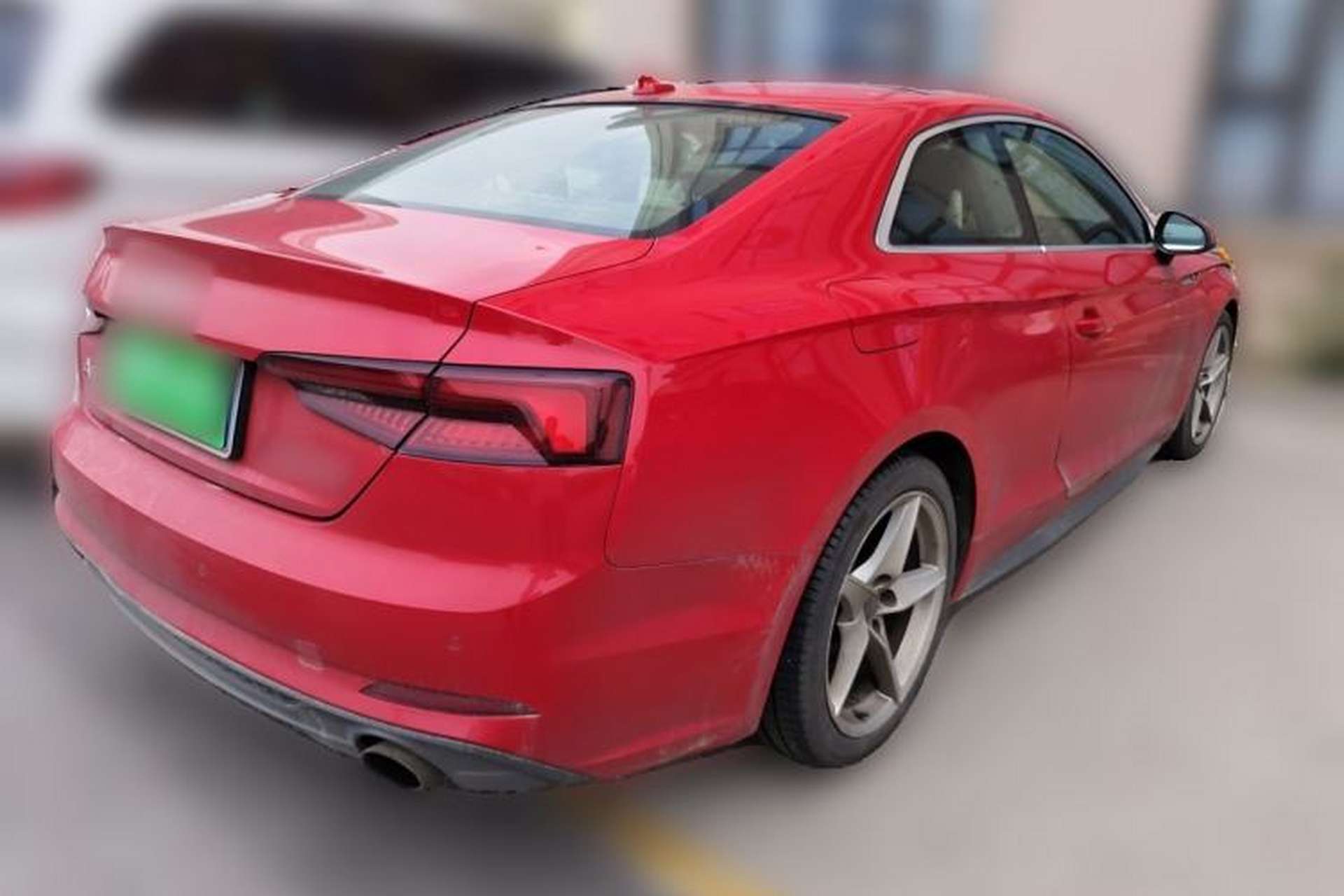 Used Audi A5 2017 Coupe 40 TFSI Fashion Model Rear Right 45 Deg