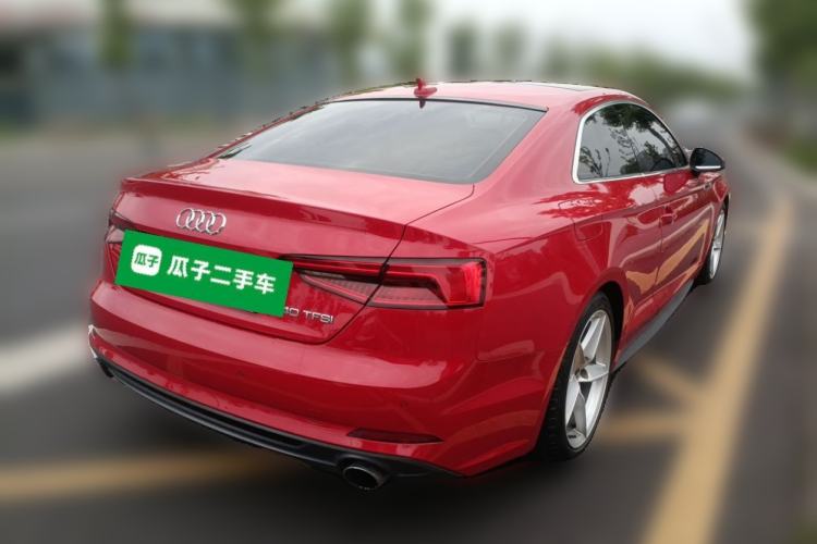 Used Audi A5 2017 Coupe 40 TFSI Fashion Model Rear Right 45 Deg