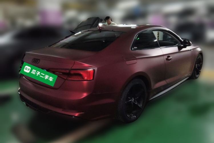 Used Audi A5 2017 Coupe 40 TFSI Fashion Model Rear Right 45 Deg