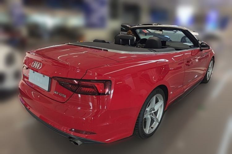 Used Audi A5 2017 Cabriolet 40 TFSI Fashion Model Rear Right 45 Deg
