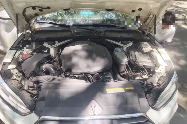 Used Audi A5 2017 Coupe 40 TFSI Fashion Model Engine Bay