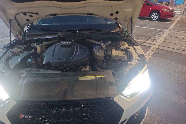Used Audi A5 2017 Sportback 40 TFSI Fashion Model Engine Bay Left